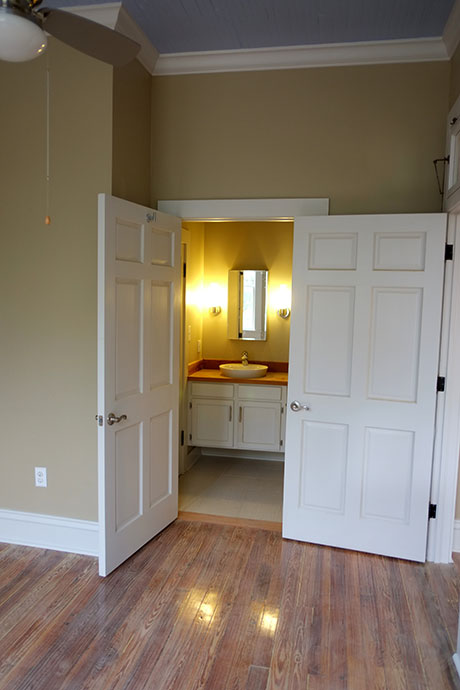 Apartment B Bathroom, Woodville Apartment Rental | Woodville Lofts & Studios, Mississippi, MS