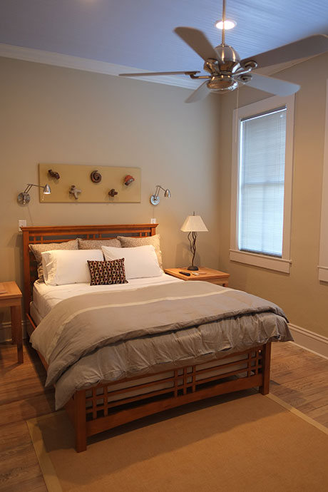 Courthouse Suite - Fully Equipped and Furnished Overnight Stays, Bedroom | Woodville Lofts & Studios, Mississippi, MS